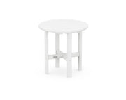 Polywood Polywood Round 18" Side Table White Side Table RST18WH 845748007214