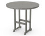 Polywood Polywood Round 48" Bar Table Slate Grey Bar Table RBT248GY 845748021241
