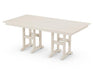 Polywood Polywood Sand Farmhouse 37" x 72" Dining Table Sand Dining Table FDT3772SA 190609136443