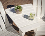Polywood Polywood Slate Grey Classic Series Angled Adirondack Connecting Table Slate Grey Adirondack Table TT53AGY 190609173561