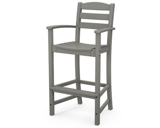 Polywood Polywood Slate Grey La Casa Cafš Bar Arm Chair Slate Grey Arm Chair TD202GY 845748025300