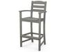 Polywood Polywood Slate Grey La Casa Cafš Bar Arm Chair Slate Grey Arm Chair TD202GY 845748025300