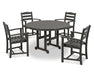 Polywood Polywood Teak La Casa Cafš 5-Piece Dining Set Teak Dining Sets PWS100-1-TE 845748031608