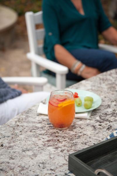 Polywood Polywood Teak La Casa Cafš Bar Arm Chair Teak Arm Chair TD202TE 845748025331