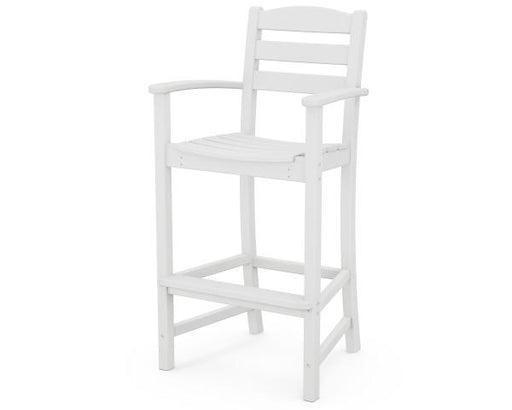 Polywood Polywood White La Casa Cafš Bar Arm Chair White Arm Chair TD202WH 845748025348