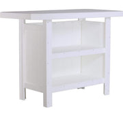 The Porch Swing Store LuxCraft Recycled Plastic Serving Bar White PSBW