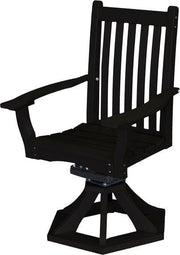 Wildridge Wildridge Classic Outdoor Swivel Rocker Side Chair W/Arms Rocking Chair