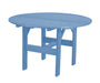Wildridge Wildridge Classic Recycled Plastic 46" Round Outdoor Table Powder Blue Outdoor Table LCC-279-PAB
