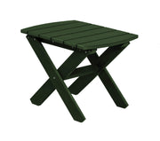Wildridge Wildridge Classic Recycled Plastic Rectangular Side Table Turf Green Side Table LCC-228-TG