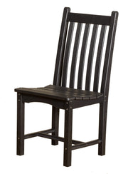 Wildridge Wildridge Classic Recycled Plastic Side Chair Black Chair LCC-253-B