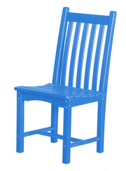 Wildridge Wildridge Classic Recycled Plastic Side Chair Blue Chair LCC-253-BL