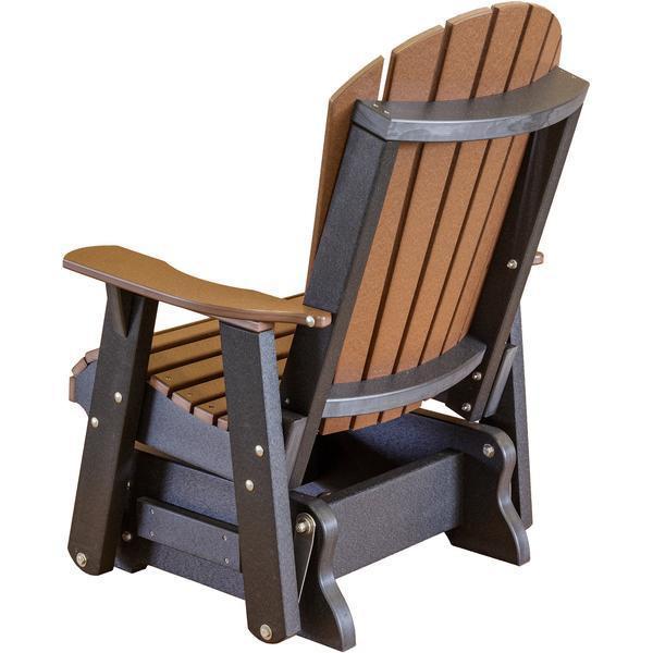 Wildridge Wildridge Heritage 2 ft. Recycled Plastic Single Glider Chair Outdoor Glider