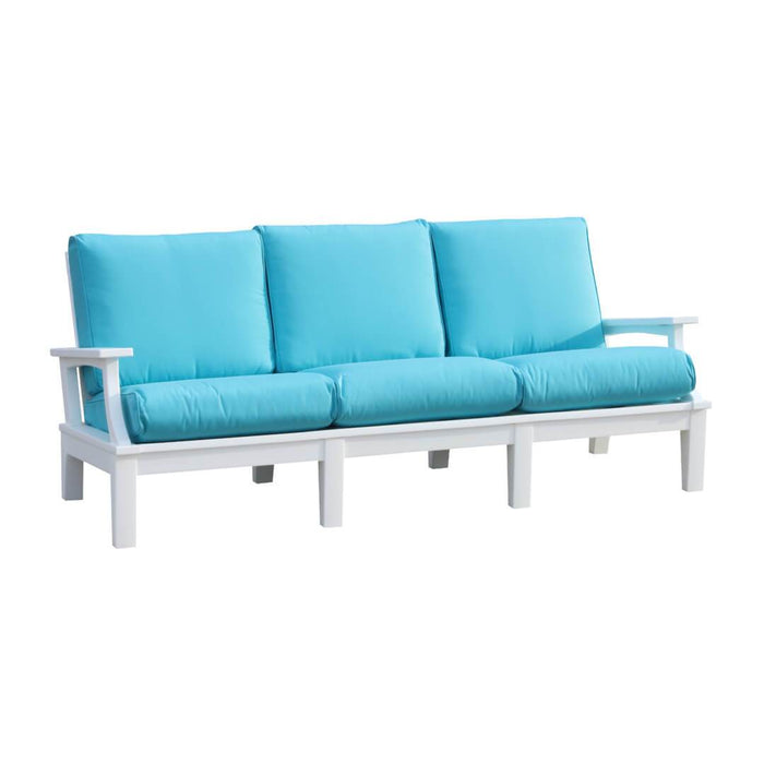 Wildridge Wildridge Heritage Deep Seating Sofa With Cushions Black Sofa LCC-134-BL