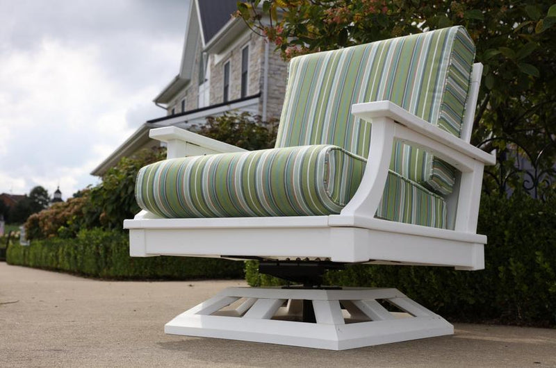 Wildridge Wildridge Heritage Deep Seating Swivel Rocker With Cushions Swivel Rocker