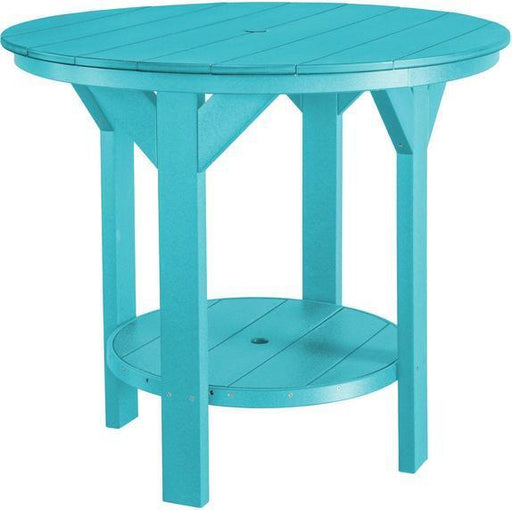 Wildridge Wildridge Heritage Outdoor 42" Pub Table Aruba Blue Pub Table LCC-179-AB