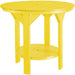 Wildridge Wildridge Heritage Outdoor 42" Pub Table Lemon Yellow Pub Table LCC-179-LEY