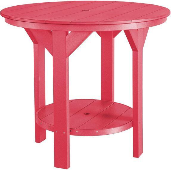 Wildridge Wildridge Heritage Outdoor 42" Pub Table Pink Pub Table LCC-179-PI