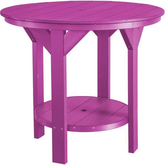 Wildridge Wildridge Heritage Outdoor 42" Pub Table Purple Pub Table LCC-179-PU