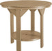 Wildridge Wildridge Heritage Outdoor 42" Pub Table Weatherwood on Tudor Brown Pub Table LCC-179-WWB