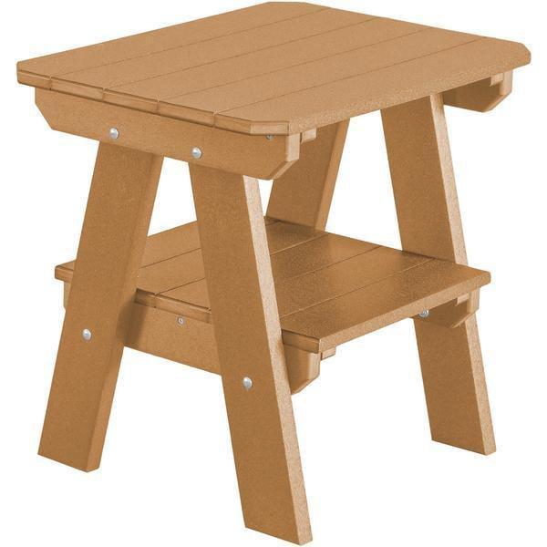 Wildridge Wildridge Heritage Recycled Plastic 2 Tier End Table Cedar End Table LCC-120-CE