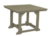Wildridge Wildridge Heritage Recycled Plastic 44Inch x 44Inch Table Olive Tables LCC-187-OL