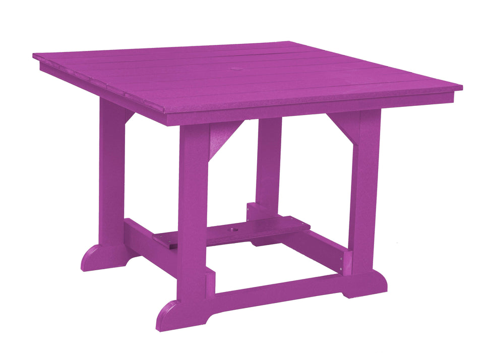Wildridge Wildridge Heritage Recycled Plastic 44Inch x 44Inch Table Purple Tables LCC-187-PU