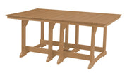 Wildridge Wildridge Heritage Recycled Plastic 44Inch x 72Inch Table Cedar Tables LCC-189-CE