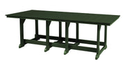 Wildridge Wildridge Heritage Recycled Plastic 44Inch x 94Inch Table Turf Green Tables LCC-191-TG