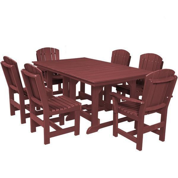 Wildridge Wildridge Heritage Recycled Plastic 7 Pc Dining Set Cherry Dining Sets LCC-188-C