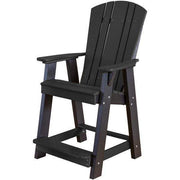 Wildridge Wildridge Heritage Recycled Plastic Balcony Chair Black Chair LCC-150-BW