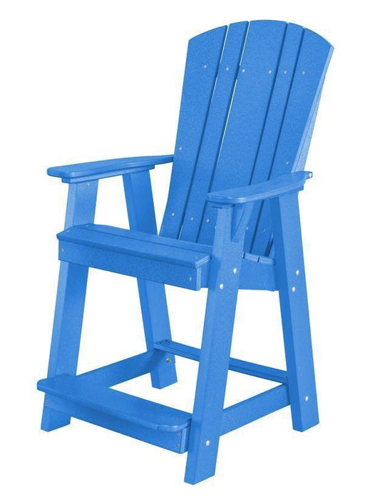 Wildridge Wildridge Heritage Recycled Plastic Balcony Chair Blue Chair LCC-150-BL