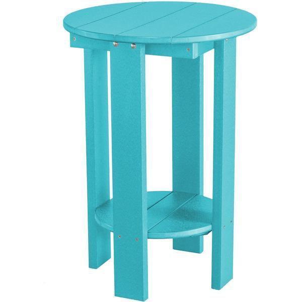 Wildridge Wildridge Heritage Recycled Plastic Balcony Table Aruba Blue Tables LCC-152-AB