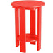 Wildridge Wildridge Heritage Recycled Plastic Balcony Table Bright Red Tables LCC-152-BR