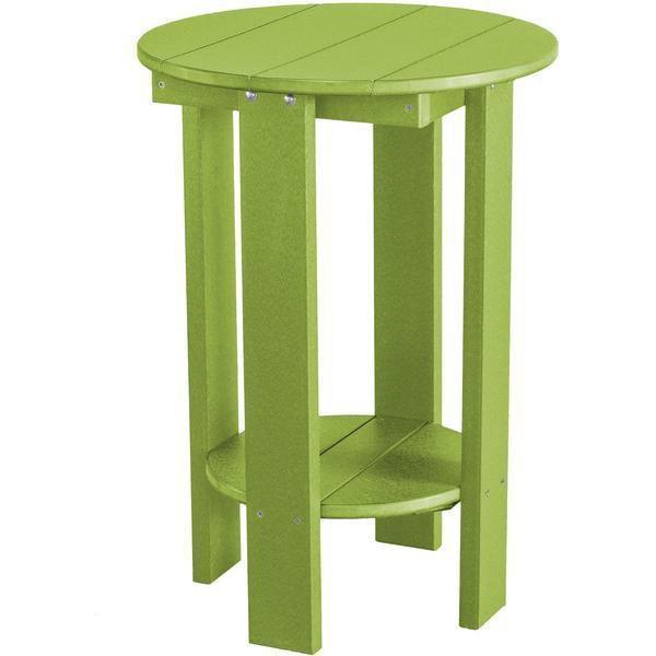 Wildridge Wildridge Heritage Recycled Plastic Balcony Table Lime Green Tables LCC-152-LMG