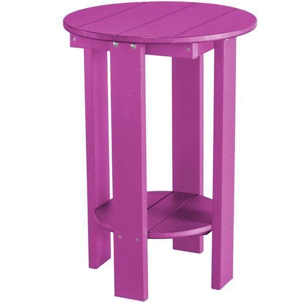Wildridge Wildridge Heritage Recycled Plastic Balcony Table Purple Tables LCC-152-PU