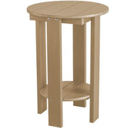 Wildridge Wildridge Heritage Recycled Plastic Balcony Table Weatherwood Tables LCC-152-WW