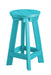 Wildridge Wildridge Heritage Recycled Plastic Bar Stool Aruba Blue Stool LCC-182-AB