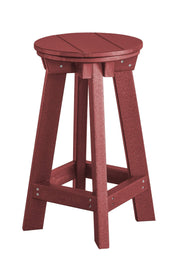 Wildridge Wildridge Heritage Recycled Plastic Bar Stool Cherry Stool LCC-182-C