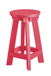Wildridge Wildridge Heritage Recycled Plastic Bar Stool Dark Pink Stool LCC-182-DP