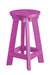 Wildridge Wildridge Heritage Recycled Plastic Bar Stool Purple Stool LCC-182-PU