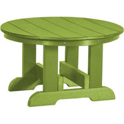 Wildridge Conversa??tion Table Lime Green Wildridge Heritage Recycled Plastic Conversation Table LCC-121-LMG