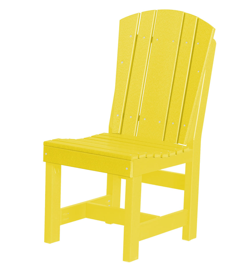 Wildridge Wildridge Heritage Recycled Plastic Dining Chair Lemon Yellow Chair LCC-153-LY