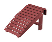 Wildridge Wildridge Heritage Recycled Plastic Folding Footstool Cherry Folding Footstool LCC-116-C