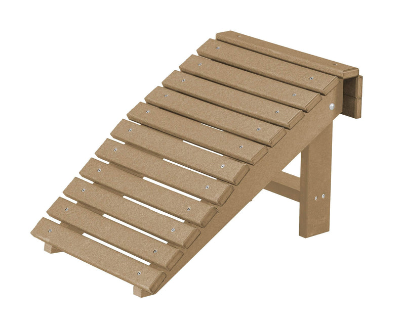 Wildridge Wildridge Heritage Recycled Plastic Folding Footstool Weatherwood Folding Footstool LCC-116-WW