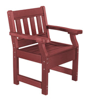Wildridge Wildridge Heritage Recycled Plastic Garden Chair Cherry Outdoor Chair LCC-123-C