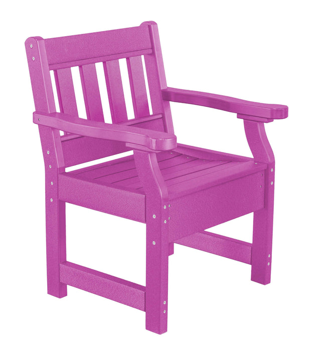 Wildridge Wildridge Heritage Recycled Plastic Garden Chair Purple Outdoor Chair LCC-123-PU