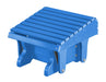 Wildridge Wildridge Heritage Recycled Plastic Gliding Footrest Blue Footrest LCC-118-BL