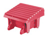 Wildridge Wildridge Heritage Recycled Plastic Gliding Footrest Dark Pink Footrest LCC-118-DP