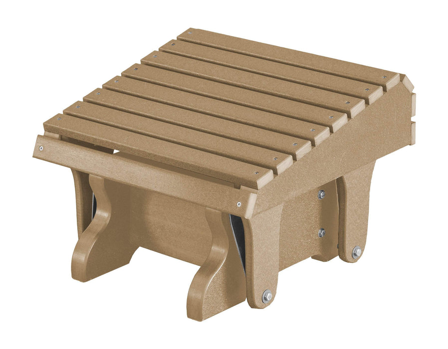 Wildridge Wildridge Heritage Recycled Plastic Gliding Footrest Weatherwood Footrest LCC-118-WW