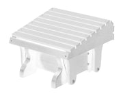 Wildridge Wildridge Heritage Recycled Plastic Gliding Footrest White Footrest LCC-118-WH